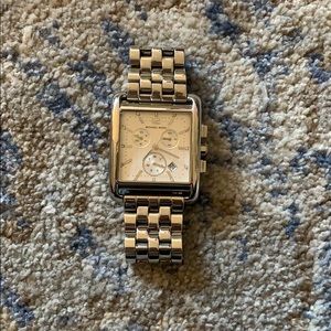 Michael Kors square silver watch